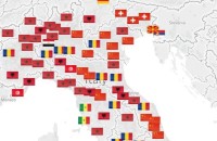 Mappa delle imprese di immigrati in Italia. In nove città gli albanesi sono in cima alla lista